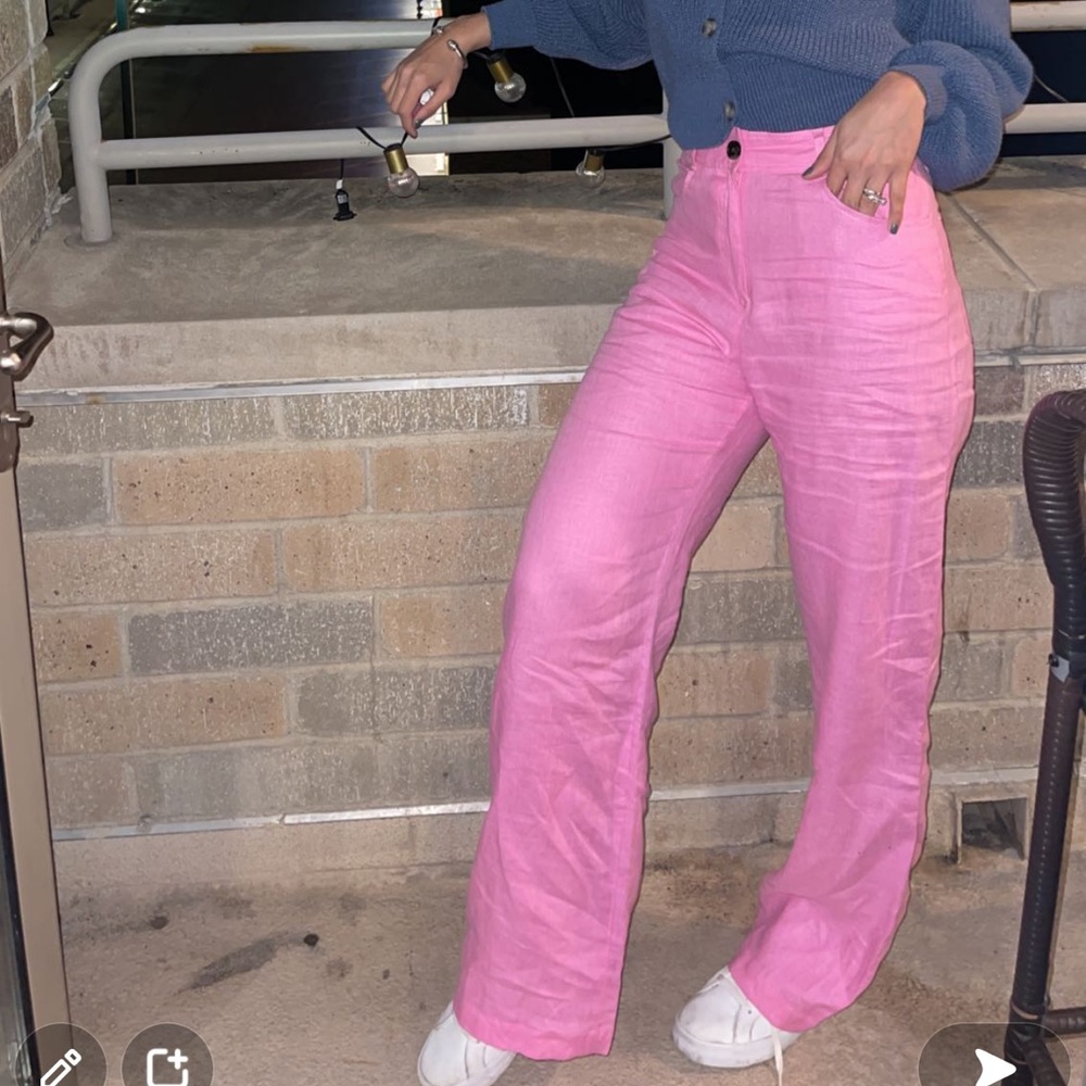 Comfy linen trousers